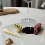 エスキス - 獣性 /鴨 赤ワイン蕪