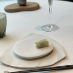 エスキス - 贈り物 /ヒラメ からし菜 グラニースミス