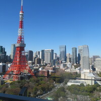 ザ・プリンス パークタワー東京 - プレミアムラウンジからの窓外の景色