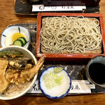 松月庵 - 天丼セット(せいろ)1000円