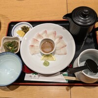 海鮮処松月亭 博多本店 - 鯛茶づけ