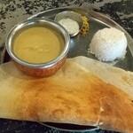 南インド料理店 ボーディセナ - ドーサセット