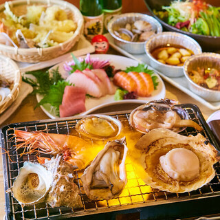 旨い浜焼きあります！