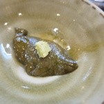 寿司栄 - アワビの肝