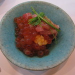 寿司栄 - イクラとトロの剥き身