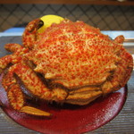 寿司栄 - 爪が栗みたいなトゲグリ蟹