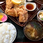 Mito Kicchin - 日替わり　塩からあげ定食＠880円