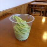 お茶の里 きらら - 抹茶ソフト
