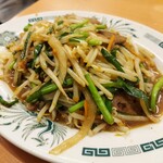 日高屋 - ニラレバ炒め