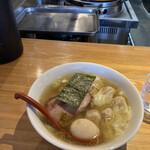 支那そば なかじま - シオワンタン味玉のうす味