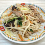 餃子の王将 - 野菜炒め(ｼﾞｬｽﾄｻｲｽﾞ)