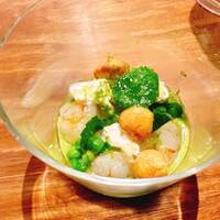 IZA - 赤海老の前菜