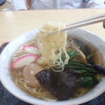 くり新 - ラーメン（麺）