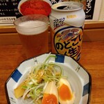 俺の中華たなか家 - グラスも冷え❄冷え❄のどごし生も冷え❄冷え❄(*^_^*)v