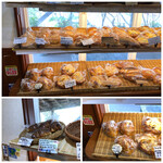 菓子とパン 大楠 - 11時半前でしたから、パンが沢山並んでいます。迷うわね。(^0^;)