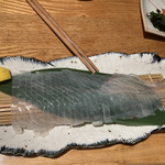 Ginza Funakata - イカの刺身