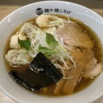 麺や 穂ころび - ミックスワンタン中華そば