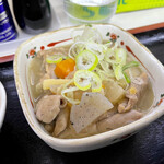 大関 - もつ煮セット（お新香、ライス付き）…＋300円