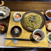 ふく屋 - 茶そば定食¥990