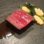 タツキ - ニョッキ・縮みほうれん草・ジュレ