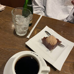 支留比亜珈琲店 - 料理写真:ケーキセットとジンジャーエール