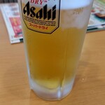 ガスト - 生ビール　１杯め