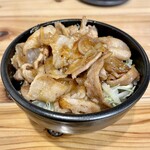うどんと定食 仁屋 - 生姜焼き丼