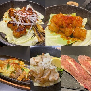 ホルモン・お肉メニューも豊富！