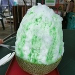 雪ミルク - スペシャルメロン　600円