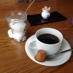 Miya zushi - ランチタイムのサービスのコーヒー