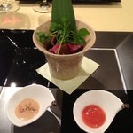 トゥ・ラ・ジョア - 甲州ワインビーフのソテー。