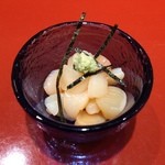 美乃鮨 - お通し　※小柱