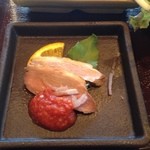 鉄板焼ステーキ 一ッ葉ミヤチク - H25.7  グランドチャンピオン牛前菜