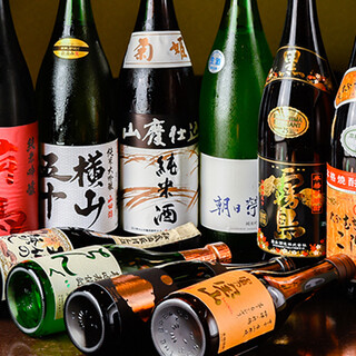 We have a variety of alcoholic beverages that go well with our proud Japanese-style meal ◎We also have Japanese sake