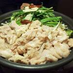 白木屋 - もつ鍋(もやし もつ追加)