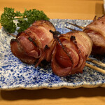 鳥辰 - トマトベーコン巻き