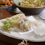 桶家乃隠居 - 天ぷら８品 前半