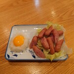 やぶ善 - 和風ウインナー、780円。