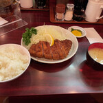 Tsukijitonki - とんかつ定食（1400円）