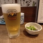 Sumibiyaki Tori Torikokoro - 生ビール