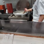 すかや 本店 - 湯掻き