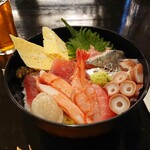 舫 アゲイン - 海鮮丼（ランチ）