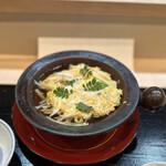 Nitaki Shinomiya - ⑥青森県産白魚とウルイの卵とじ