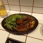Taishuusakaba Kakiru - 牛肉のさがり黒胡椒炒め