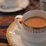 わのわカフェ - 食後のネパールのチャイ、スパイシー