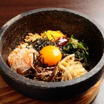 stone grilled bibimbap