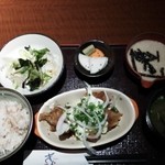 【きらら】●麦とろ鶏南蛮定食