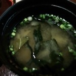 四季香宴 きらら - 【きらら】●みそ汁(定食)