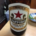 立飲みいこい 支店 - サッポロラガービール通称「赤星」