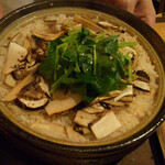 分とく山 - 松茸ご飯　多めに炊いてくれてお土産に包んでくれます